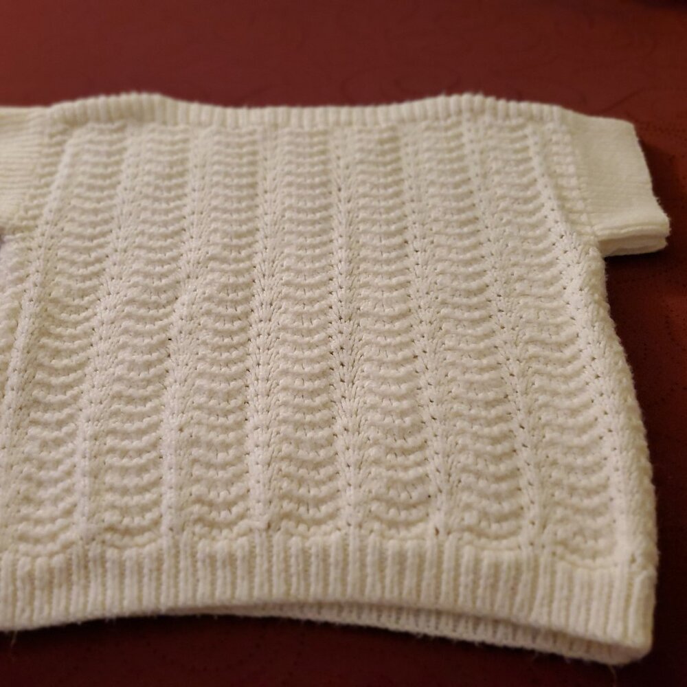 Hand crochet sweater